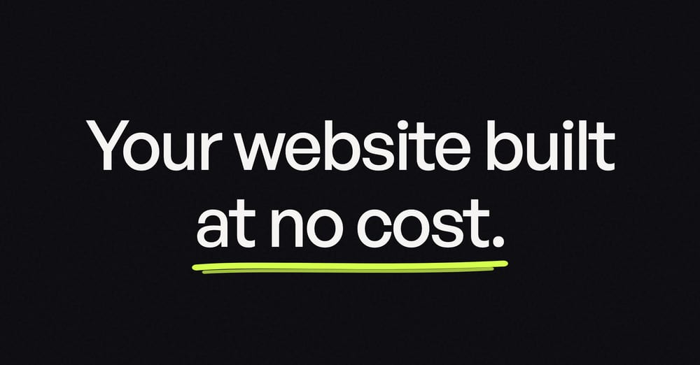 Get your studio's website rebuilt at no cost.